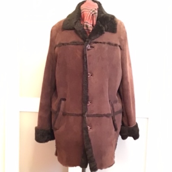Keenan leather Other - 🔥🔥SALE 🔥🔥Vintage Man’s KEENAN REAL SHEEPSKIN SHEARLING COAT Size L